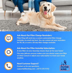 Filter King 38x10x1 Air Filter | 4-PACK | MERV 8 HVAC Pleated A/C Furnace Filters | MADE IN USA | Actual Size: 38 x 10 x .75"