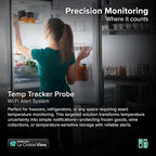 Temp Tracker Probe Wi-Fi Alert System with The Bridge Gateway and a Temperature Probe Sensor with Ambent Temperature and Humidity