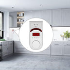 Gas Leak Detector for Home - Plug in Gas Detector for Home Natural Gas,Combustible Gas Detector for LNG, LPG, Propane, Methane.