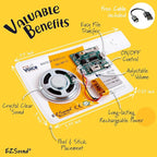 MultiPlay Re-recordable Sound Chip for Custom Greeting Cards | Sound Module Plays Multiple Recordings | Add the Power of Sound to Recordable Cards, Scrapbooks, Photo Albums, Personalized Gifts, Crafts