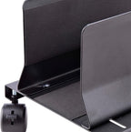 StarTech.com Computer Tower Cart, Rolling Mobile CPU Caddy on Wheels, Max Load 46.3lb/21kg, Adjustable Desktop Case Mount