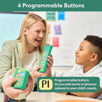 Talkaroo AAC Device for Autism - AAC Communication Device for Nonverbal Kids and Adults - 4 Programmable and 12 Pre Set Iconic Buttons with Adjustable Volume - Used in Classrooms for Speech Therapy