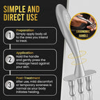 MagnetRX® Magnetic Therapy Massage Fork – Multi–Functional Magnetotherapy Pen for Emotion Code Magnets, Meridian Massage Tool & Body Healing Magnets – Magnetoterapia Fisioterapia Portatil Aparatos