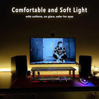 UVTaoYuan Short Led Strip Lights 5V USB LEDs Display Cabinet Lighting COB LED Strip Light 3000K Warm White Not Dimmable Flexible Small led Lights for DIY Home LED TV Lights Indoor Use (3.28FT/1M)