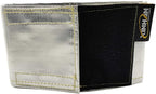Xinhan (Silver,Black) Aluminum and Fiberglasss Heat Shielding Universal Starter Heat Shield 7 X 24in and 5.5 x 17in Wrap Self Attaching (Silver, 5.5IN x 17IN)