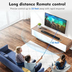 BOXPUT BPR1S Plus Air Mouse Remote BT & 2.4G RF Replacement Remote with USB Receiver and Voice Control Supports 6-Axis Gyro IR Learning for Android TV Box TV Stick Smart Set Top Box