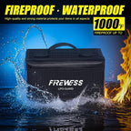 2 Pack Lipo Safe Bag Fireproof, lithium battery bag fireproof and Explosionproof, Lipo Battery Storage Guard Safe Pouch for Charge and Storage