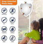 Magnetic Screen Door, Keep Bugs Out, Pet & Kid Friendly，Works with Front Doors, Sliding Doors,Fit Door Size 36 x 78 Inches White