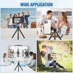 LEOFOTO 9.84" Aluminum Table Tripod with Ball Head for Camera, 360° Rotation Desktop Tripod with 1/4" Screw for Phone Adaptor/Projector/Sport Camera, Max Load 11lb