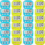 Classroom Timers for Teachers Kids Large Magnetic Digital Timer Teacher Supplies 24 Pack-Blue Green