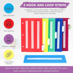 Smile4autism Small 7x9” Tools Perfect to Keep Your Loose Visual Picture Cards Organized. Autism, ABA, ADHD, Language & Apraxia Aspergers