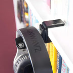 BRAINWAVZ Hengja - The Desk Headphone Stand Hanger Mount, All Metal, Rotatable Mount, PC & Gaming Headset Holder