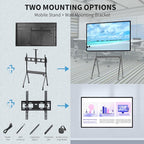 TouchWo 86" Touchscreen Monitor Smart Board, 4K Interactive Presentation Electronic Whiteboard with Android 13, Digital Signage Display for Office, Classroom,RAM 4GB+ ROM 32GB