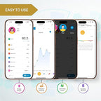 INEVIFIT Smart Body Fat Scale, Highly Accurate Bluetooth Digital Bathroom Body Composition Analyzer, Measures Weight, Body Fat, Water, Muscle, Visceral Fat & Bone Mass for Unlimited Users (Black)