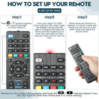 Universal TV Remote Control is Suitable for LED Smart TVS of LG,Samsung,Sony,Philips,Panasonic,Sharp,Toshiba,Hitachi,VIZIO,TCL,JVC,Hisense and Other Brands (1pack)