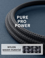 PRAKIE USB C Cable 3FT, 2Pack USB-C to USB-C Charger Cable, USBC Fast Charging Nylon Braided USBC iPhone Charger Cord Compatible with iPhone 16/15/Pro Max/PlusSamsung Galaxy S23/LG and More