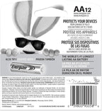 Energizer AA Batteries, 12 Count, Double A Max Alkaline Battery (Pack of 2)