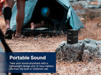 Emerson EAS-3006-BK Sound Blox – Wireless Magnetic Stackable Bluetooth Speakers, Instant Connect, Multi-Room Audio, USB-C Charging, Built-in Subwoofer