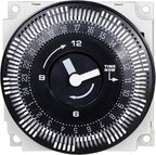 KERDE TJ01-G 24-Hour Merchnicl Timer 120V,DIY 15 Minutes on/Off Switch
