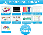 Visual Communication Book,162 ASD Photo Picture Cards: Autism Language Vocabulary, Speech Articulation Therapy, ADHD & Aprexia Learning (Spanish Laminate Real Photo Book, Small)
