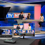 Yinker 4-Channel HDMI Live Stream Switcher, Video Mixer Switcher w/PVW & PGM 2-HDMI Output, 3.5mm Audio for OBS YouTube Real Time Live Streaming Production