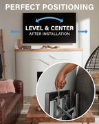 SANUS Tilting TV Wall Mount for 42" to 90" TVs - Universal Wall Mount TV Bracket w/ Low Profile & 12 degree Tilt - DIY Install w/ Included Hardware