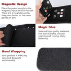 Cordless Rechargeable Red Light Therapy Belt, Wearable Infrared Light Therapy with Pulse Mode, Removable 4000 mAh Battery 5 Light Intensities to Relieve Back Body Pain