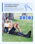 RENPHO Leg Massager with Smart Pressure Sensor, FSA Eligible HSA Foot Massage, Cordless Air Compression Recovery Boot for Pain Relief, Foot & Calve & Thigh Massager, Adapter Not Included,1 Pack