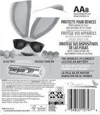 Energizer MAX AA Batteries (8 Pack), Double A Alkaline Batteries