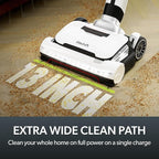 Gtech AirRAM 3 Cordless Vacuum Cleaner with Anti-Hair Wrap Bar - Dual Edge-Clean Brushes - Perfect for Carpet and Hardwood Floors - Rechargeable 22v Li-ion Battery - Lightweight - New Model/Red Thread