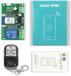 Newgoal WiFi Inching/Selflocking Relay Modules WiFi Momentary Switch with 433 MHz RF Remote Control(Tuya SmartLife APP)