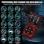OBD2 Scanner Diagnostic Tool, Check Engine Code Reader OBD2 Scanner with Reset, Mode 6, Mode 8 & I/M Readiness, Auto Check Engine Light Car Diagnostic Scan Tool for All OBDII Car Since 1996