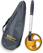 YS YUSON 6 Inch Measuring Wheel in Feet with Canvas Bag - Telescopic Folding Distance Roller Up to 10,000Ft, ±0.3% High Accuracy, Mechanical One-Key Reset for Construction, Landscaping & Surveying