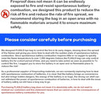 FLASLD Large Fireproof Lipo Bag for 100Ah Lithium Battery Storage and Charging, 14 x 7.8 x 9.5in Waterproof Box for Documents and Valuables