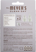 MRS. MEYER'S Clean Day Scented Oil Refills, Lavender, Contains 2 .67 fl oz Refills