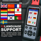 Autel MaxiDiag MD806 OBD2 Scanner, ABS SRS Engine Transmission 4 Systems Diagnostic Scan Tool, 7 Hot Service as MD808 Pro, Oil Reset D-P.F, EPB SAS BMS Throttle A/F, Up of MD805 MD802, Free Update