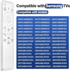 BN59-01432A for Samsung tv Remote, for Sam-Sung Solar tv Remote Replacement with Voice Rechargeable Solar Cell Compatible with Samsung Neo QLED 8K HDR Frame Smart TVs