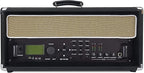 Sound Town Vintage 4U Amp Rack Case, 12.5" Depth with Rubber Feet, Dust Cover, Kickstand, Black (STVRC-4BK)