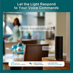 TREATLIFE Smart Switch 4 Pack, 2.4Ghz WiFi Light Switch Single-Pole, Neutral Wire Required, Works with Alexa, Google Home and SmartThings, Smart Home Remote Control, FCC Listed