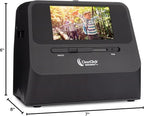 ClearClick QuickConvert 2.0 Photo, Slide, and Negative Scanner - Scan 4x6 Photos & 35mm, 110, 126 Film - No Computer Required - 22 MegaPixels