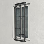 SWB Adaptable Window Bars Security for Windows - Model B | Easy DIY Installation | Suitable for Both Frame and Wall | Telescopic System | Patented Security Innovation
