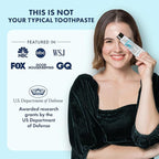 LIVFRESH Toothpaste Gel, Clinically Proven to Remove Plaque 250% Better, Improves Gum Health 190% Better, Reduces Tartar Buildup, Fights Bad Breath, Lasting Cooling Effect, SLS Free, Arctic Peppermint