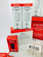 Honeywell Vista 20P, 6160RF, (10) 5816WMWH, (2) 5834-4, Battery, Siren, RJ31X Jack and Cord Kit Package