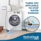 HydroCheck Automatic Water Shut Off System - Smart Leak Detection Device - Commercial Moisture Sensor Alarm - High Amp Load for Buildings & Office Space (Wiring Sold Separately)