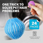 12Pcs Pet Hair Remover for Laundry,Reusable Laundry Lint Remover,Washing Machine Hair Catcher, Pet Dog Cat Hair Catcher Lint Remover