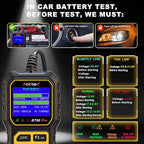 Acclope BT60 Pro Car Battery Tester, Digital Analyzer with Cloud Printing, 100-3000 CCA Range for 6V/12V/24V AGM, Lithium, Gel Batteries, Automotive Charging System