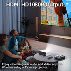 ZJBOX Digital Converter Box for TV,1080P ATSC tv Tuner Box with hdmi Output and 3RCA Cables Hidden Behind TV，with Power Adapter，2-in-1 Remote，TV Program Recording&Playback,USB Media Player