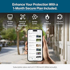 Arlo Pro Security Camera 2K HDR (6th Gen, 2025 Release) - Wireless Outdoor Camera, Rechargeable Removeable Battery, Event Captions, Emergency Response, 1-Month Trial of Secure Plan, 3 Cam, White