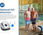 ADT - On-The-Go Mobile Medical Alert System for Seniors - GPS Capabilities, Included Waterproof Wearable Panic Button, 24/7 U.S. Based Monitoring (Fall Detection Pendant)