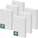 HPA300 HEPA Air Purifier Filter R for Honeywell Air Purifier HPA100/200/300 and 5000 Series, 6 Pack HEPA Filter Compatible with Honeywell R Filter (HRF-R3 & HRF-R2 & HRF-R1)